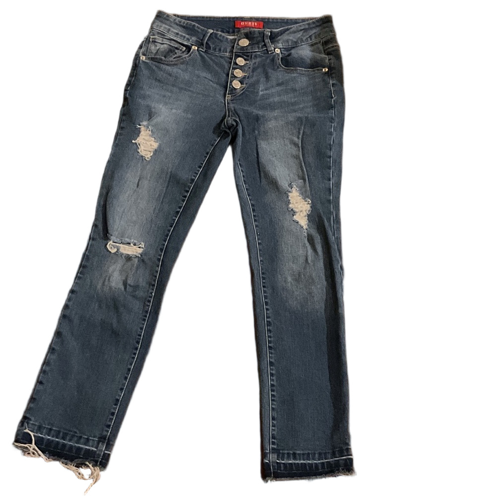 Guess - Los Angeles Blue Distressed Jeans